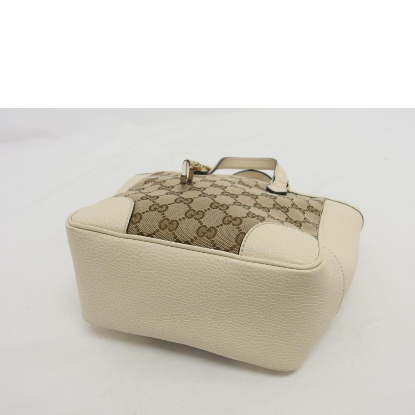 ＧＵＣＣＩ グッチ/ＧＧキャンバス／２ＷＡＹショルダーバッグ／アイボリー/449241//493075/ABランク/04