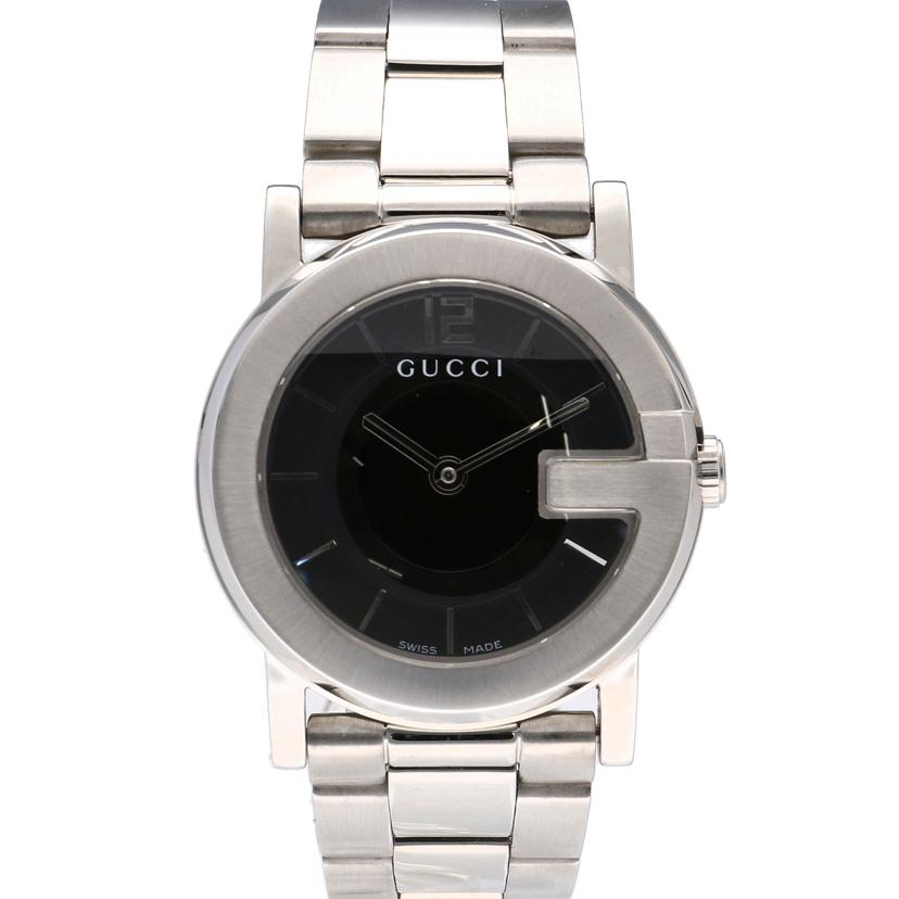 ＧＵＣＣＩ グッチ/Ｇラウンド・ブラック／レディース／クオーツ/101L//135*****/ABランク/75