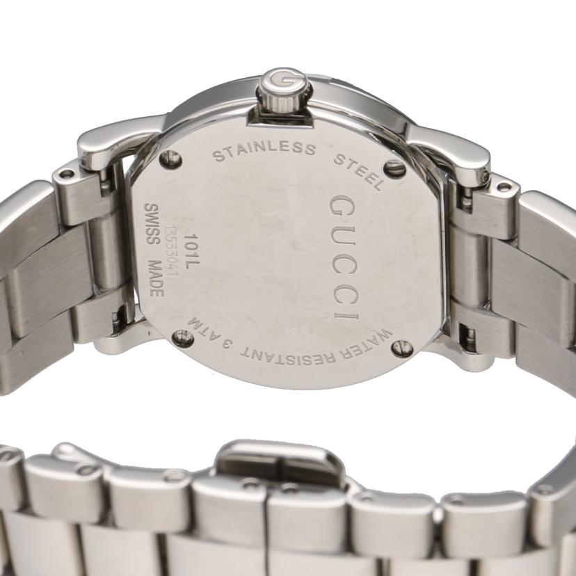ＧＵＣＣＩ グッチ/Ｇラウンド・ブラック／レディース／クオーツ/101L//135*****/ABランク/75
