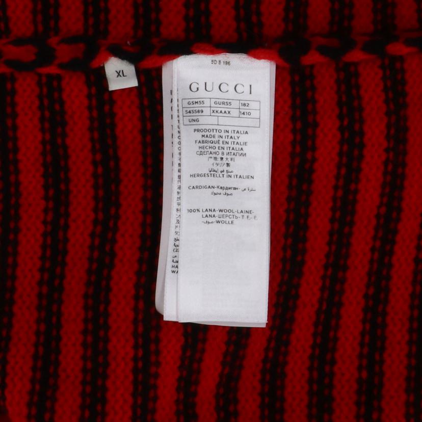 ＧＵＣＣＩ ｸﾞｯﾁ/フロント刺繍ウールカーディガン/545589//ABランク/07