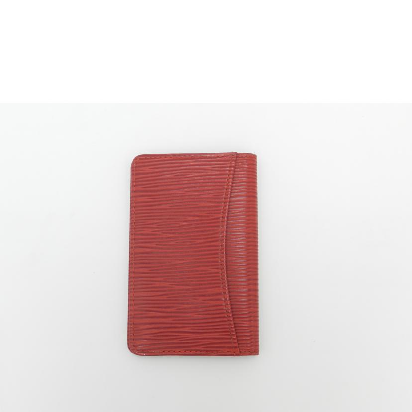 ＬＯＵＩＳ　ＶＵＩＴＴＯＮ ルイ・ヴィトン/ポシェット・カルト・ヴィジット／エピ／カスティリアンレッド/M56577//CA0996/Aランク/69