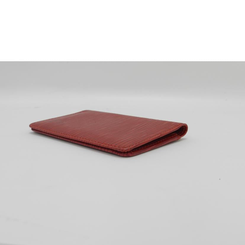 ＬＯＵＩＳ　ＶＵＩＴＴＯＮ ルイ・ヴィトン/ポシェット・カルト・ヴィジット／エピ／カスティリアンレッド/M56577//CA0996/Aランク/69
