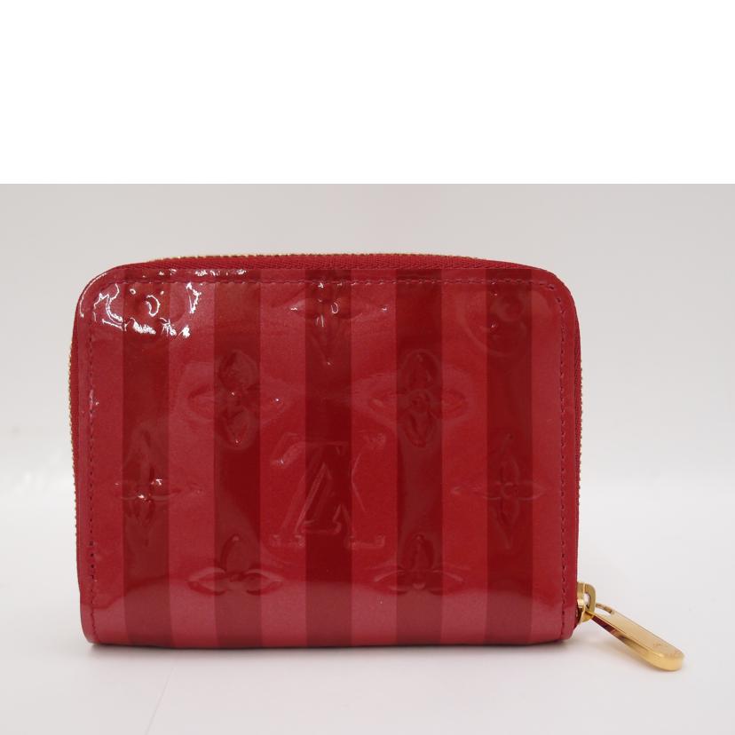 ＬＯＵＩＳ　ＶＵＩＴＴＯＮ ルイ・ヴィトン　小銭入れ　赤　財布　コインケース/ジッピーコインパース／ヴェルニレイユール／ポムダムール/M58065//TS5101/Aランク/69