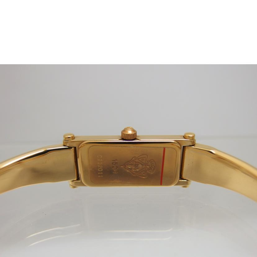ＧＵＣＣＩ グッチ　/ブラック文字盤／バングルウォッチ／クォーツ/YA015557(1500)//029****/Bランク/04