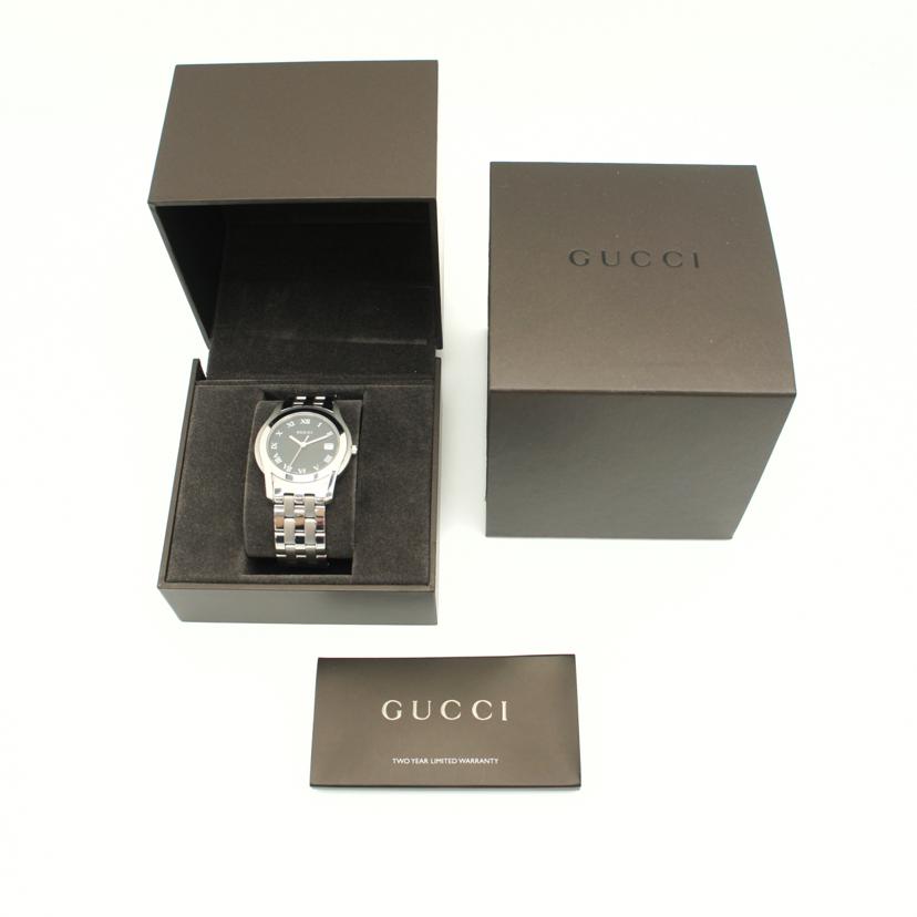 ＧＵＣＣＩ グッチ/Ｇクラス・ブラック／メンズ／クオーツ/5500M//125*****/ABランク/75