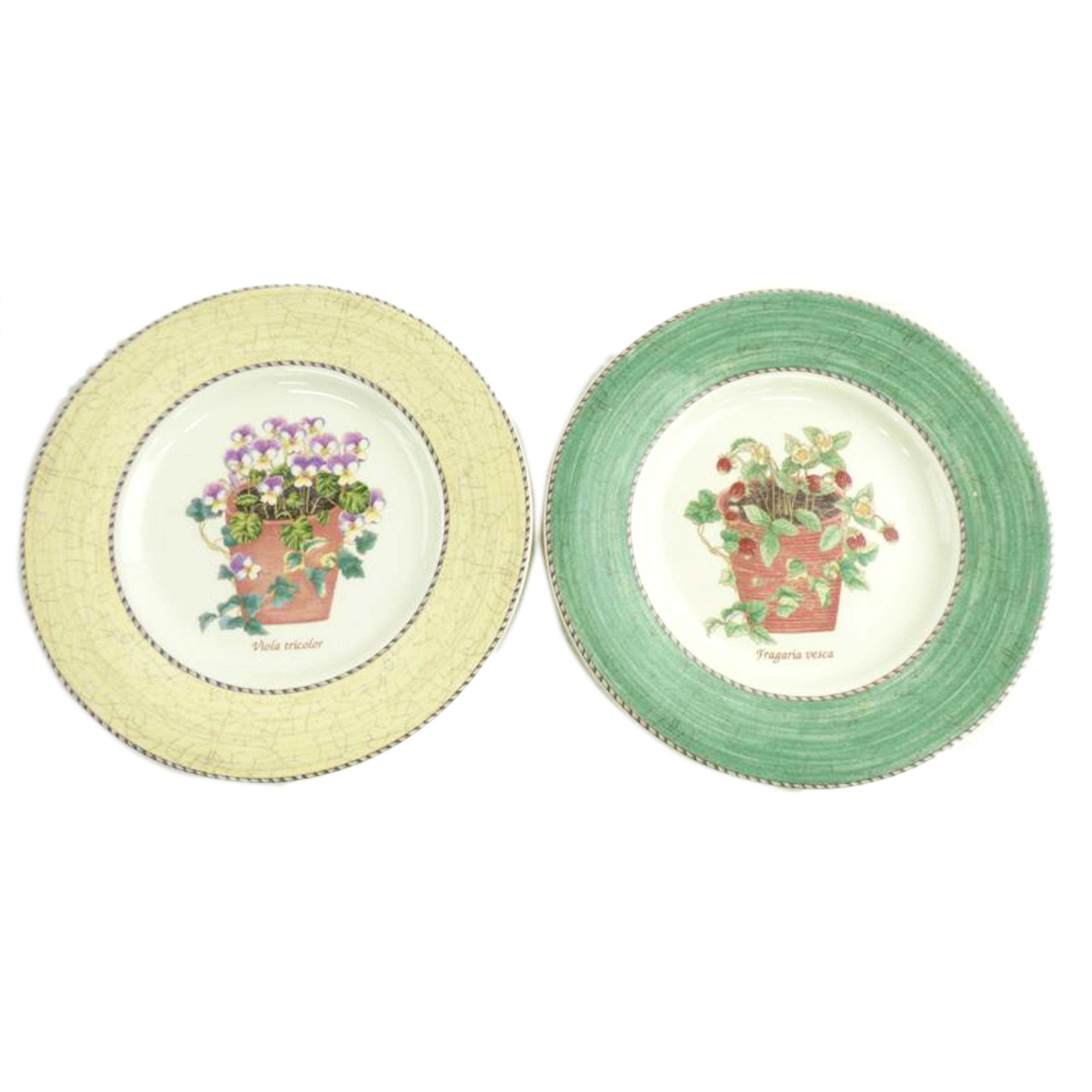 ＷＥＤＧＷＯＯＤ ウェッジウッド/ＳＡＲＡＨ＇Ｓ　ＧＡＲＤＥＮプレート２枚セット//ABランク/64