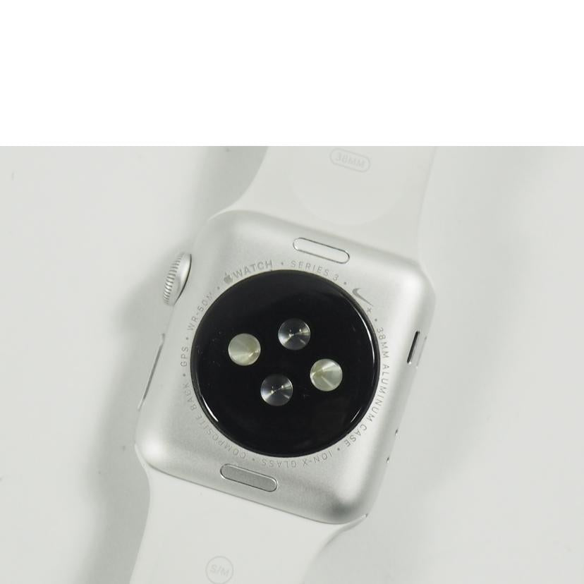 Ａｐｐｌｅ アップル/Ａｐｐｌｅ　Ｗａｔｃｈ　Ｓｅｒｉｅｓ　３　ＧＰＳ　Ｎｉｋｅ＋　３８ｍｍ/MTF02J/A//FHLV573UJ8MR/Bランク/79