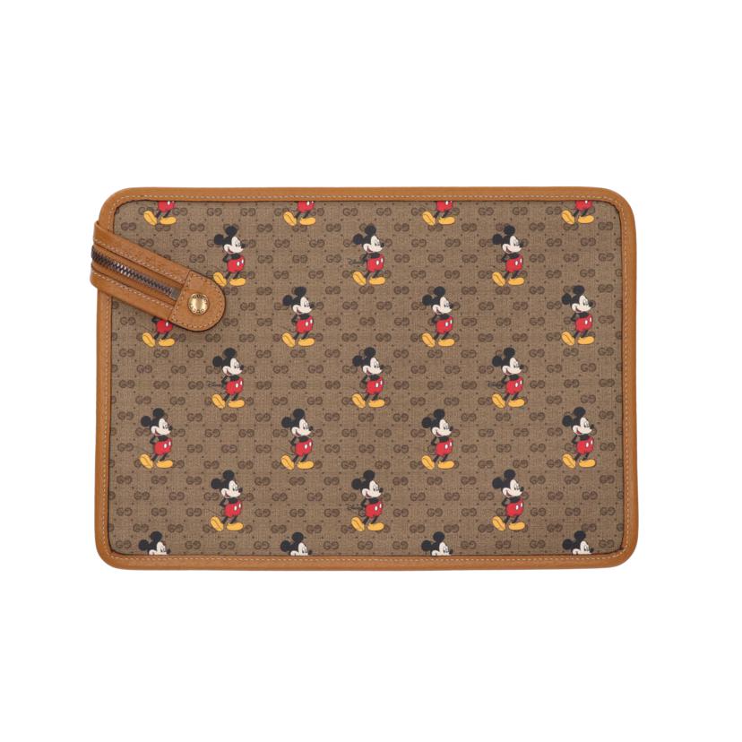 ＧＵＣＣＩ グッチ/ディズニーコラボ　ミニＧＧスプリーム　クラッチバッグ/602552//206*/Aランク/75