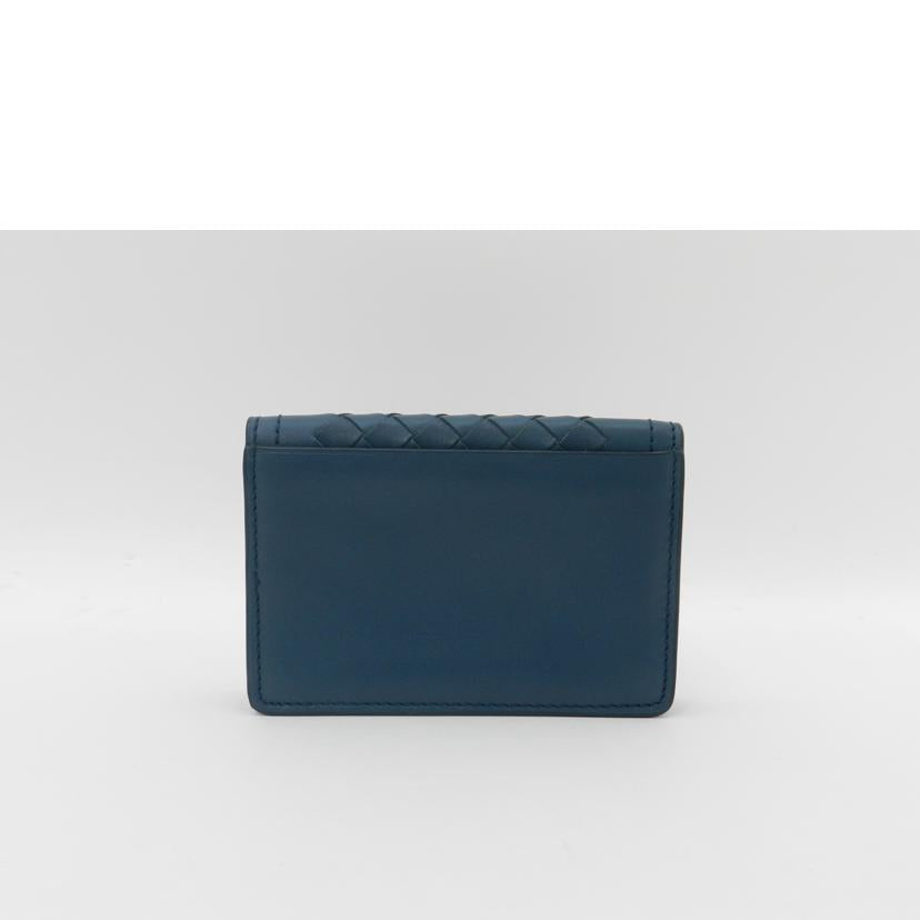ＢＯＴＴＥＧＡ　ＶＥＮＥＴＡ ボッテガヴェネタ　パスケース　青　/イントレチャート名刺入れ／ブルー//SAランク/69