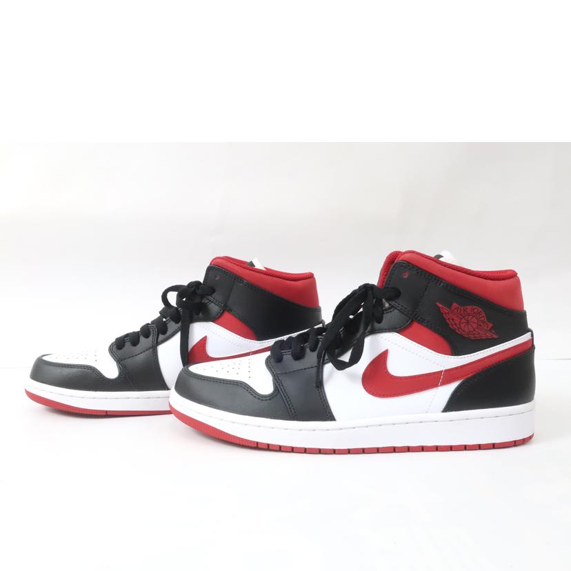 ＮＩＫＥ ナイキ/エアジョーダン１ミッド／２７．５ｃｍ／Ａｉｒ　Ｊｏｒｄａｎ１　Ｍｉｄ　Ｒｅｄ　Ｂｌａｃｋ　レッド×ブラック/554724-122//Aランク/65