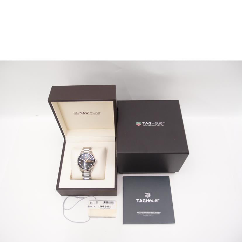 ＴＡＧ　Ｈｅｕｅｒ タグホイヤー　腕時計　メンズ　デイデイト　ステンレス　裏スケ/カレラ・キャリバー５／自動巻き/WAR201C.BA0723//WKL4287/SAランク/69