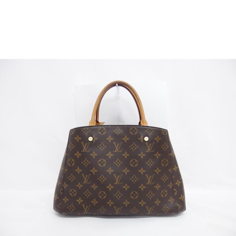 ＬＶ ルイ・ヴィトン ビトン ショルダーバッグ ハンドバッグ トートバッグ ブラウン メンズ レディース 定番 人気 ＬＶ 斜め掛け 肩がけ/モンテーニュＭＭ／モノグラム/M41056//TR4***/Bランク/04
