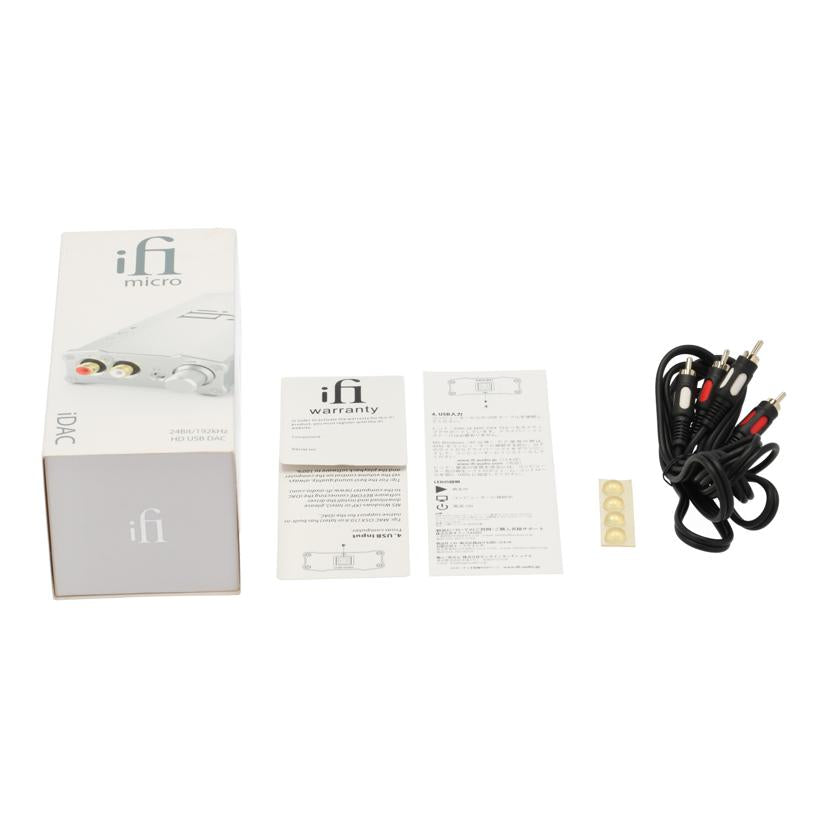 ｉｆｉ　ｍｉｃｒｏ アイファイオーディオ/ＨＤ　ＵＳＢ　ＤＡＣ/micro iDAC//microD.10148/Bランク/64