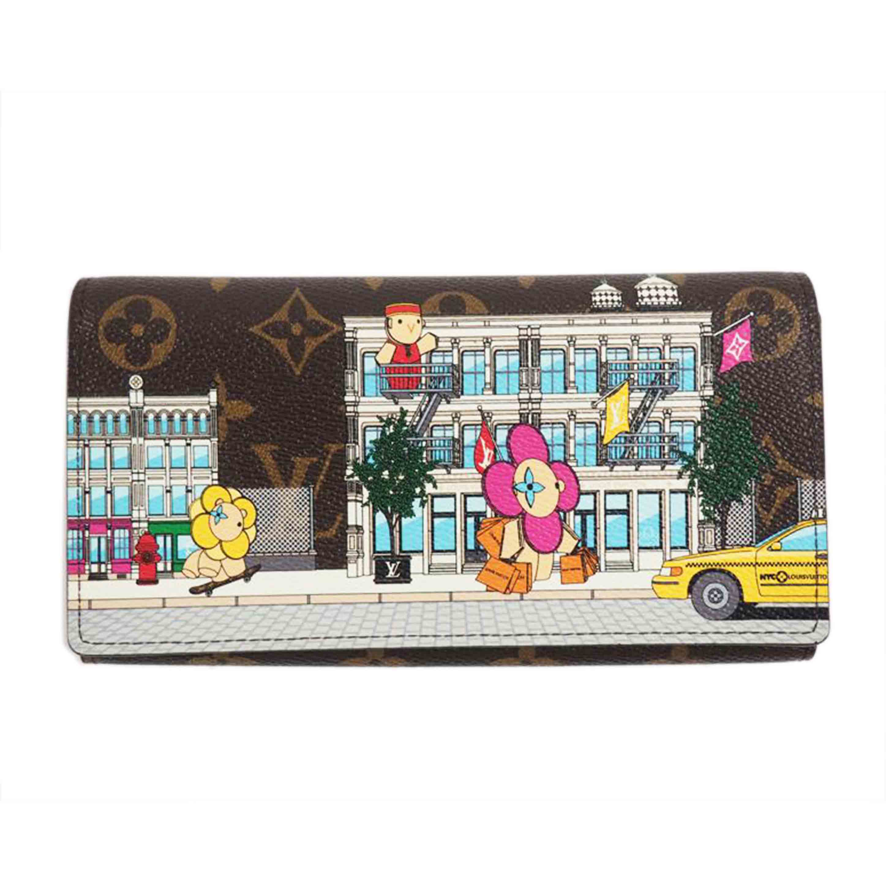 ＬＯＵＩＳ　ＶＵＩＴＴＯＮ ルイヴィトン/ポルトフォイユサラ／ヴィヴィエンヌ／イエロー系/M81608//IC/Aランク/79