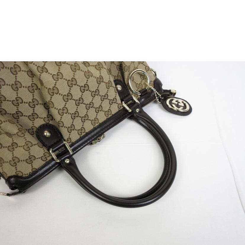 ＧＵＣＣＩ グッチ/ＧＧキャンバス　スーキー２Ｗａｙハンド　ディアマンテ/247902//001***/ABランク/70