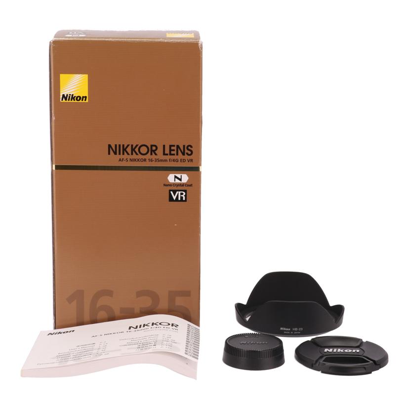 Ｎｉｋｏｎ ニコン/デジタル対応レンズ/ AF-S NIKKOR 16-35mm f/4G ED VR //252949/Aランク/02
