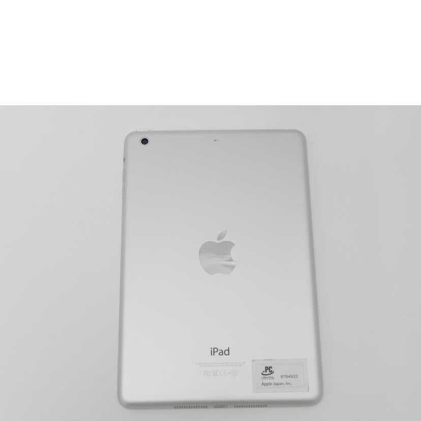Ａｐｐｌｅ アップル/ｉＰａｄ　ｍｉｎｉ　２　Ｗｉ－Ｆｉモデル/ME279J/A//DQXLT99EFCM8/ABランク/69