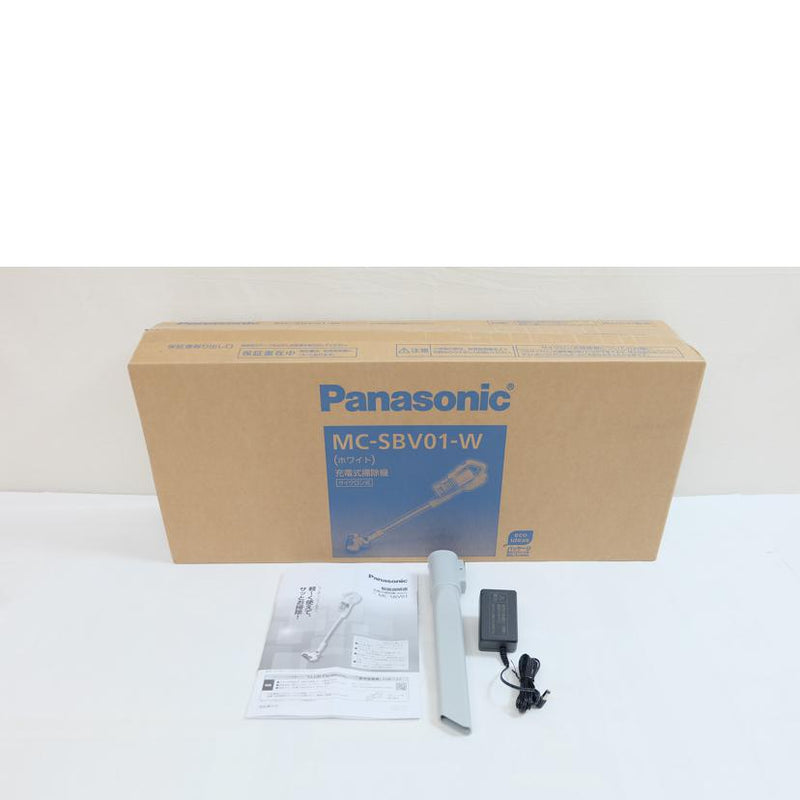 Panasonic 充電式掃除機 MC-SBV01-W-