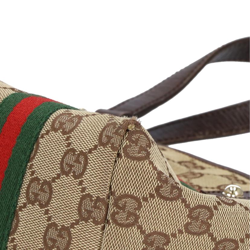 ＧＵＣＣＩ ｸﾞｯﾁ/ＧＧキャンバスシェリーライントートバッグ/137396//205***/BCランク/07