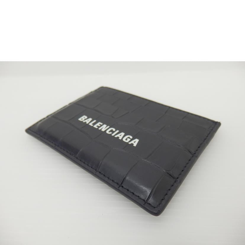 ＢＡＬＥＮＣＩＡＧＡ ﾊﾞﾚﾝｼｱｶﾞ/レザー型押しカードケース//Aランク/88