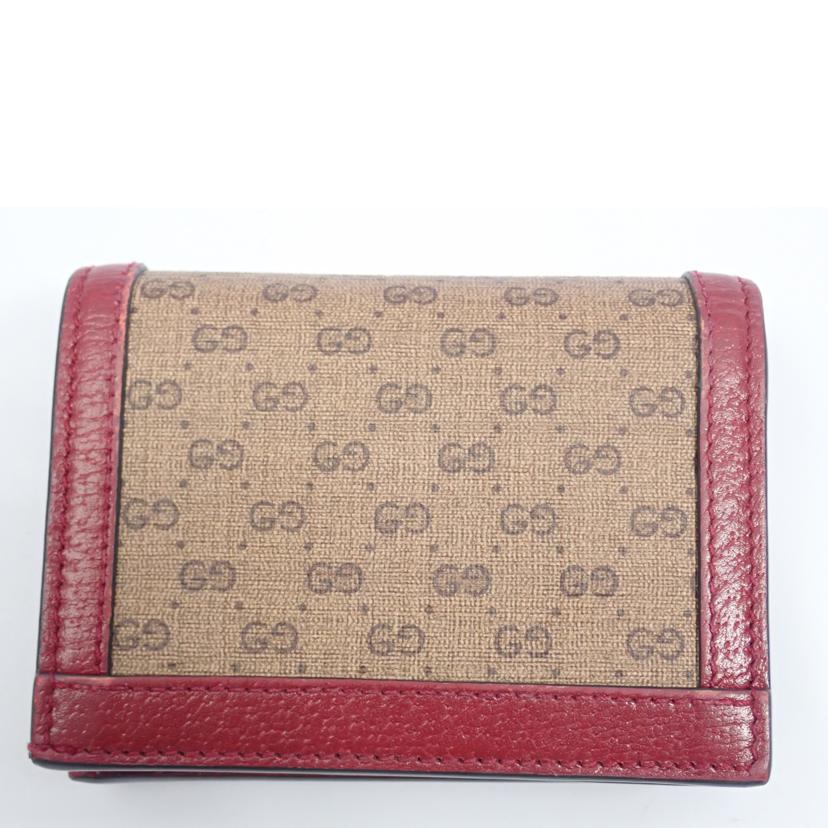 ＧＵＣＣＩ GUCCI/ミニＧＧスプリームドラエモンコンパクトウォレット/647788//095*/Bランク/62
