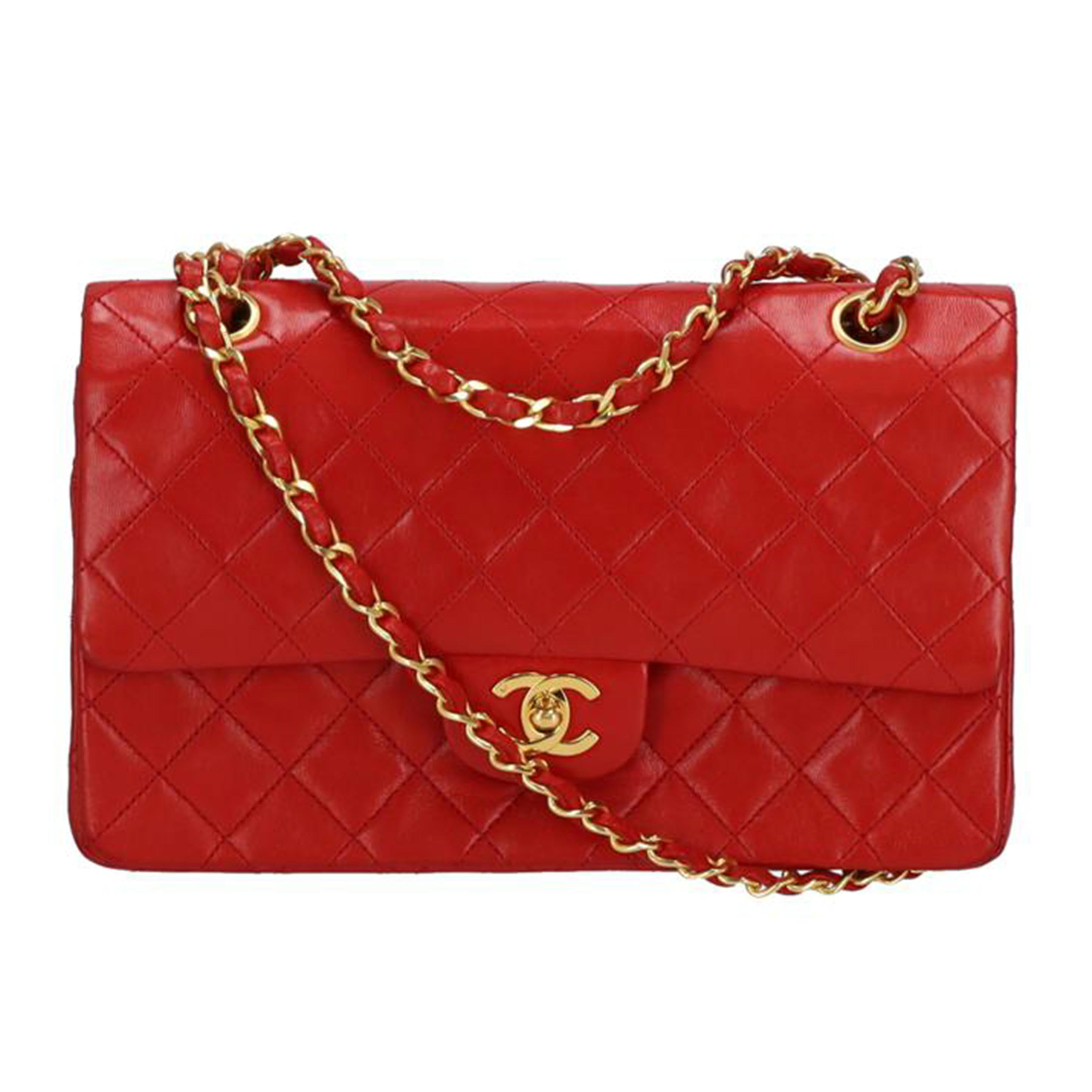 ＣＨＡＮＥＬ　 シャネル/Ｗフラップマトラッセチェーンショルダー２５／ラム　/A01112//059****/ABランク/75