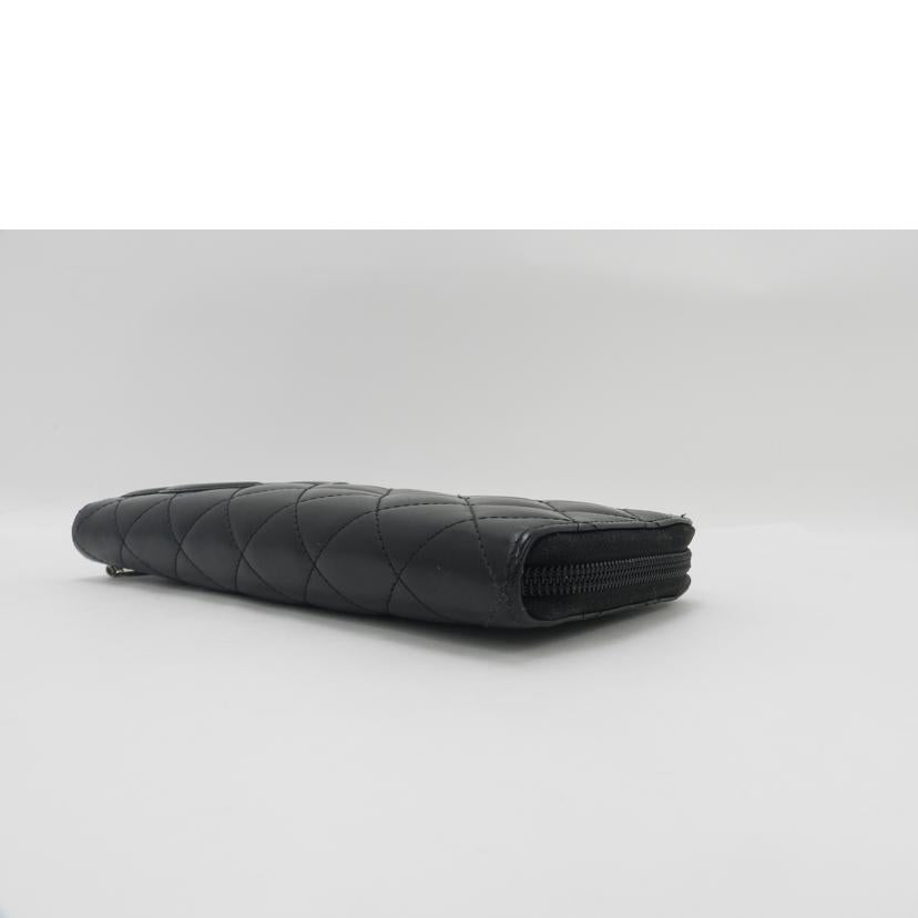 ＣＨＡＮＥＬ シャネル　黒　/カンボンライン・ラウンドファスナー長財布／ブラック/A50078//20538798/ABランク/69