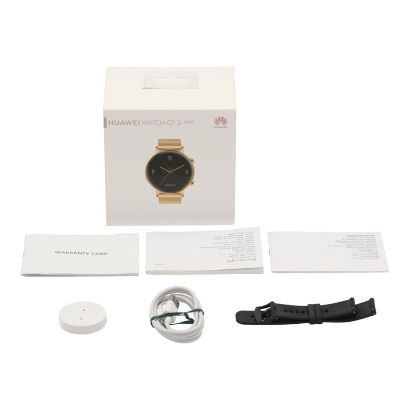 ＨＵＡＷＥＩ　 ファーウェイ/ＨＵＡＷＥＩ　ＷＡＴＣＨ　ＧＴ２　４２ｍｍ　Ｅｌｅｇａｎｔ/DAN-B19//7KRBB19C11801863/Bランク/81