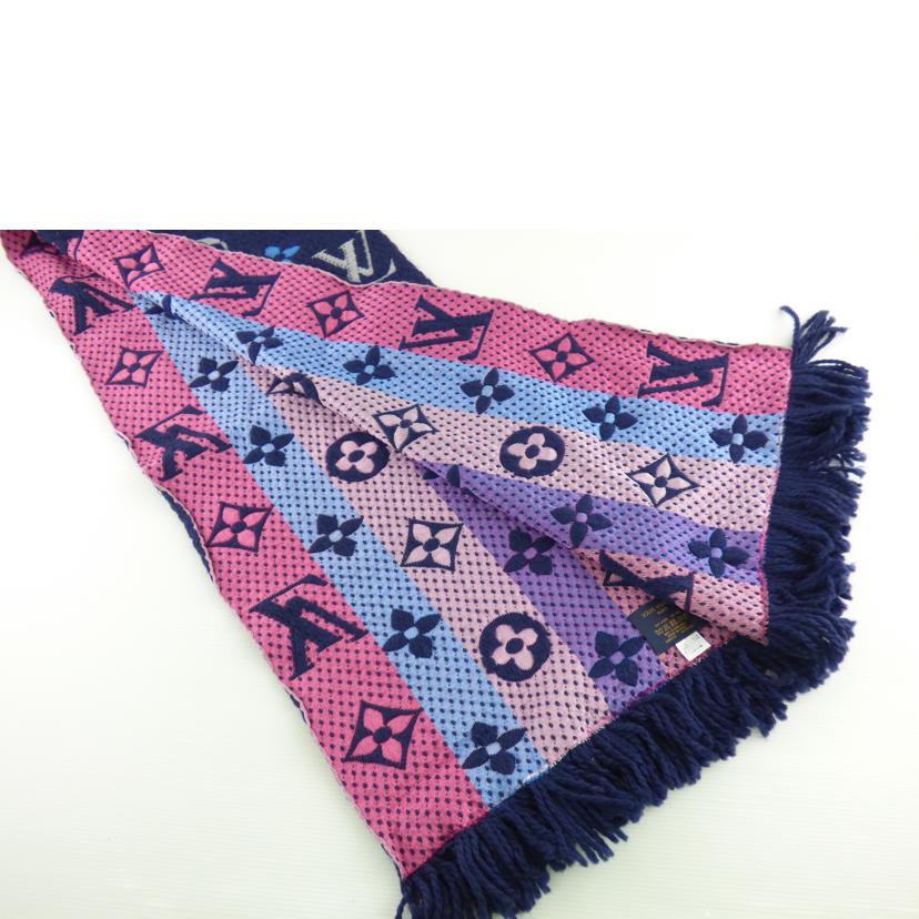 ＬＯＵＩＳ　ＶＵＩＴＴＯＮ ルイ・ヴィトン/エシャルプ　ロゴマニア　レインボー　マフラー/M70899//GM0138/ABランク/64