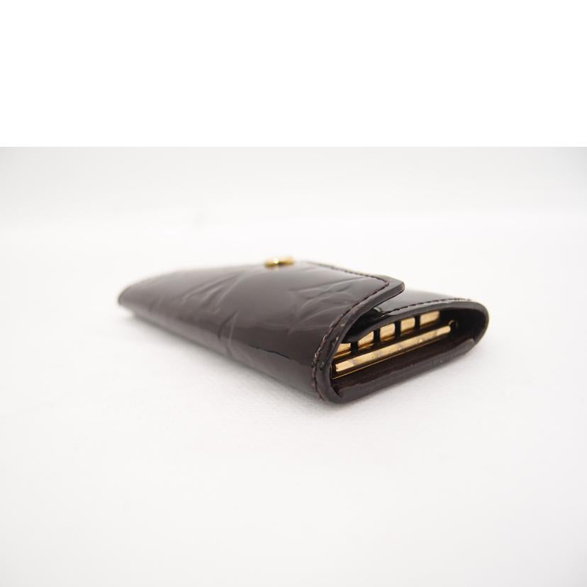 ＬＯＵＩＳ　ＶＵＩＴＴＯＮ ルイ・ヴィトン　４連キーケース　紫　エナメル/ミュルティクレ４／ヴェルニ／アマラント/M90909//TS5***/ABランク/69