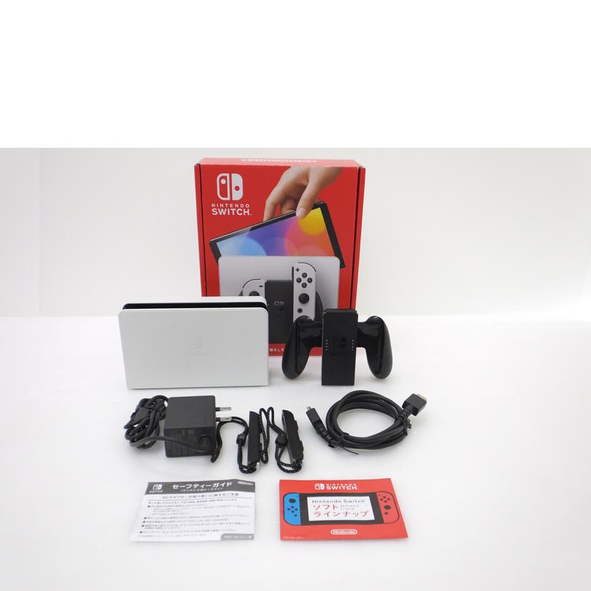 任天堂 任天堂/有機ＥＬスイッチ本体ホワイト/HEG-S-KAAAA//XTJ10377321646/Bランク/88