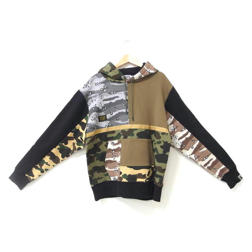 Ａ　Ｂａｔｈｉｎｇ　Ａｐｅ/ＡＰＥマルチカラー　カモフラパーカー/001PPH301007X//ABランク/83