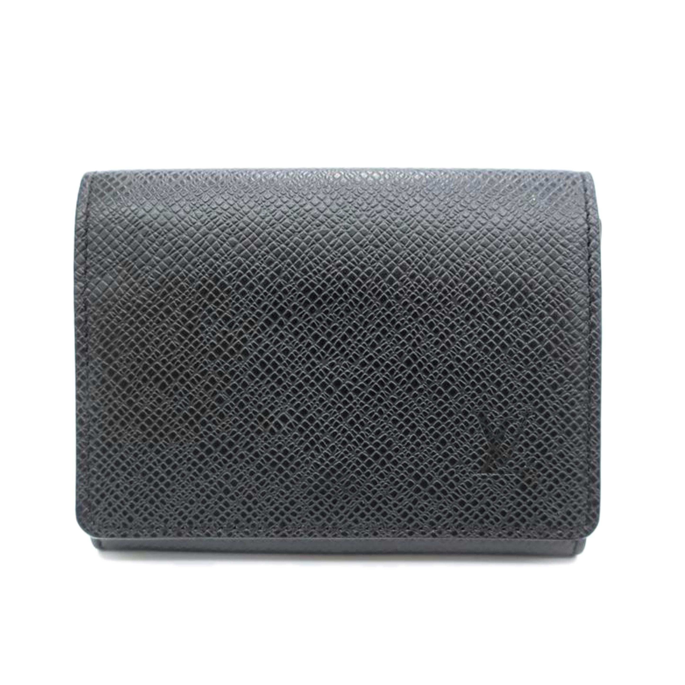 ＬＯＵＩＳ　ＶＵＩＴＴＯＮ ルイ・ヴィトン/アヴァンロップ　カルトドゥ　ヴィンジット　イニシャル有り／名刺入れ　カード入れ　ブラック/M64595//ICｼﾘｱﾙ有/Aランク/65