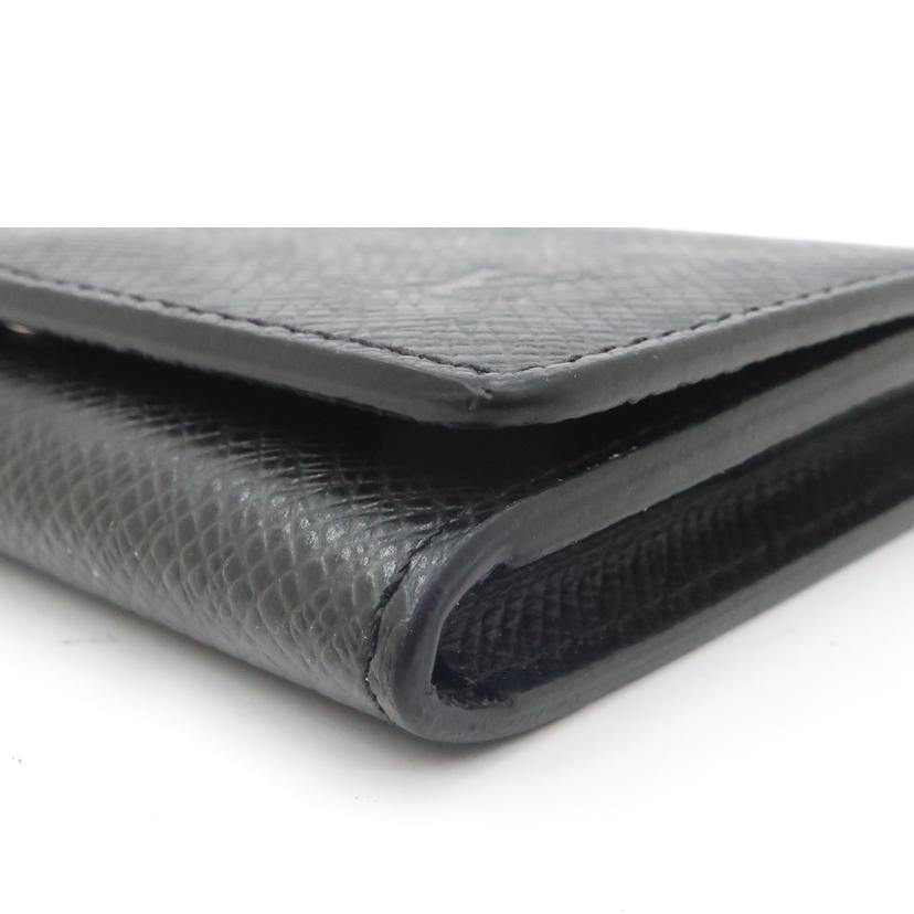 ＬＯＵＩＳ　ＶＵＩＴＴＯＮ ルイ・ヴィトン/アヴァンロップ　カルトドゥ　ヴィンジット　イニシャル有り／名刺入れ　カード入れ　ブラック/M64595//ICｼﾘｱﾙ有/Aランク/65