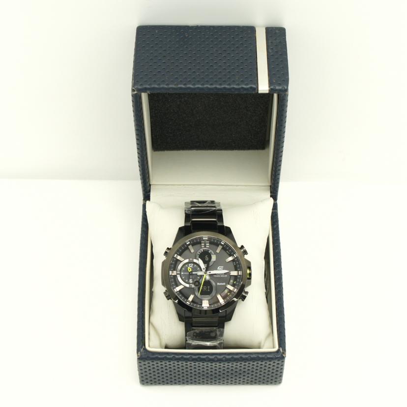 ＣＡＳＩＯ カシオ/ＥＤＩＦＩＣＥ／タフソーラー×Ｂｌｕｅｔｏｏｔｈ/ECB-500DC-1AJF//003*****/ABランク/75