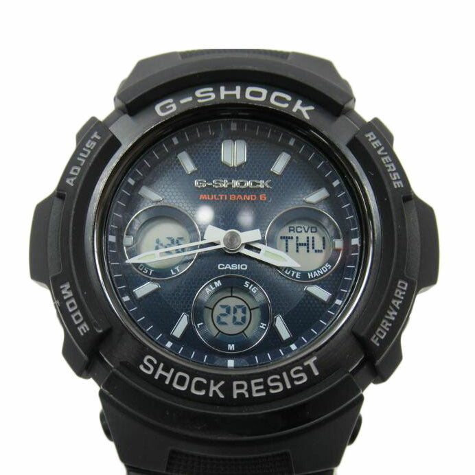 　　ＣＡＳＩＯ カシオ/Ｇ－ＳＨＯＣＫ／デジアナ／ソーラー電波/AWG-M100SB//ABランク/63