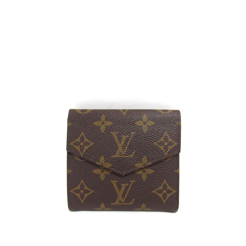 ＬＶ ルイ･ヴィトン Wホック財布/ポルトモネ・ビエ・カルトクレディ／モノグラム/M61660//AN0***/ABランク/04