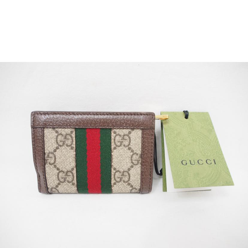 ＧＵＣＣＩ グッチ/オフィディアウェブ／ＧＧスプリーム／コンパクトウォレット/644334//534563/SAランク/78