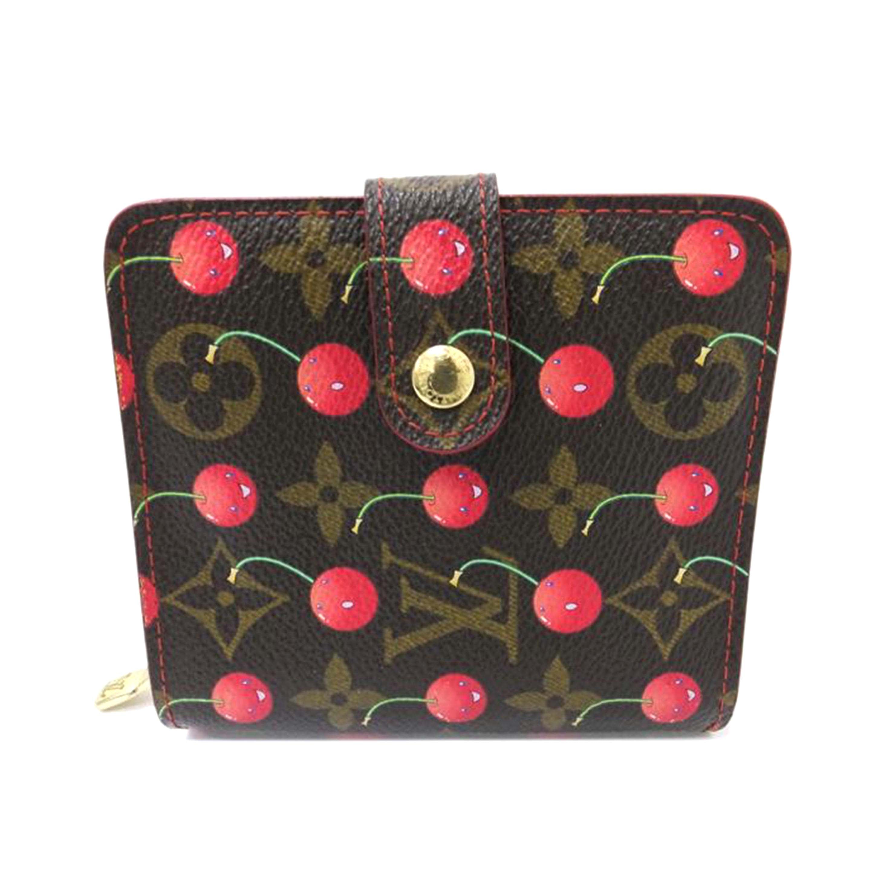 ＬＶ ルイヴィトン/コンパクトジップ／モノグラムチェリー/ M95005//CA0025/Bランク/88