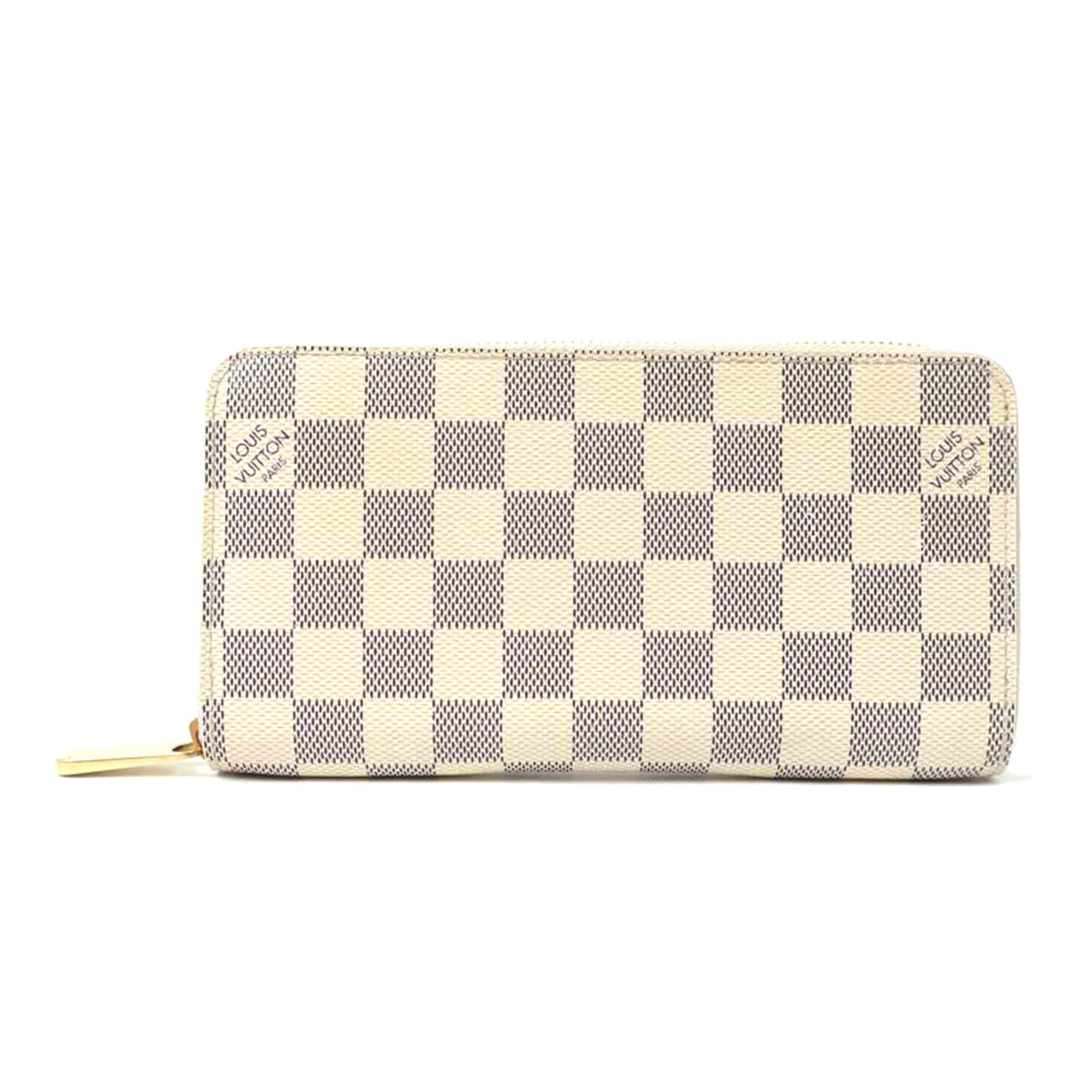 ＬＯＵＩＳ　ＶＵＩＴＴＯＮ ルイ・ヴィトン/ジッピー　　ウォレット　ダミエ　アズール　長財布/N60019//CA3***/Bランク/65