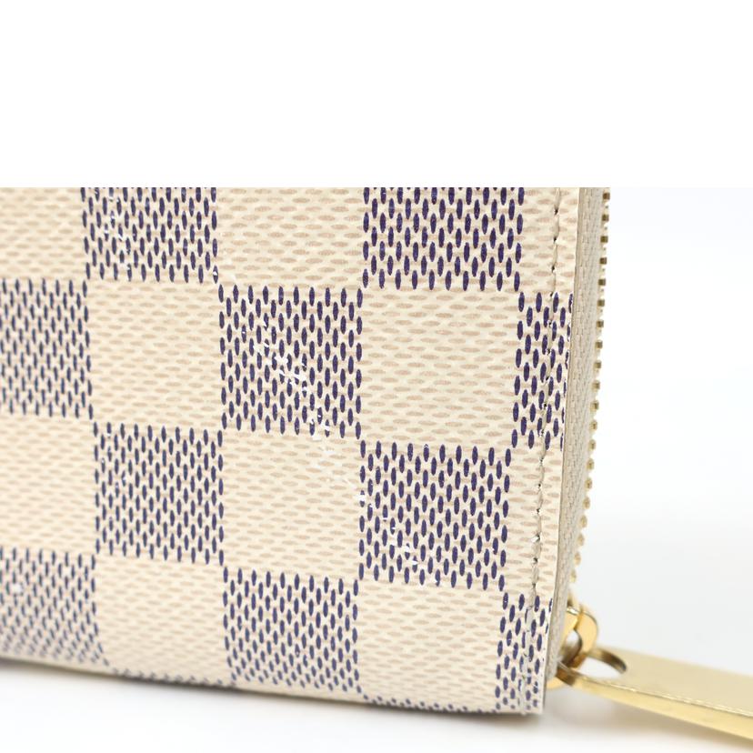ＬＯＵＩＳ　ＶＵＩＴＴＯＮ ルイ・ヴィトン/ジッピー　　ウォレット　ダミエ　アズール　長財布/N60019//CA3***/Bランク/65