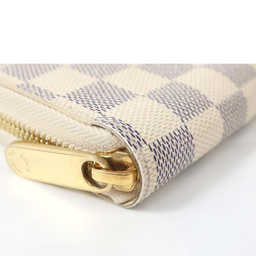 ＬＯＵＩＳ　ＶＵＩＴＴＯＮ ルイ・ヴィトン/ジッピー　　ウォレット　ダミエ　アズール　長財布/N60019//CA3***/Bランク/65