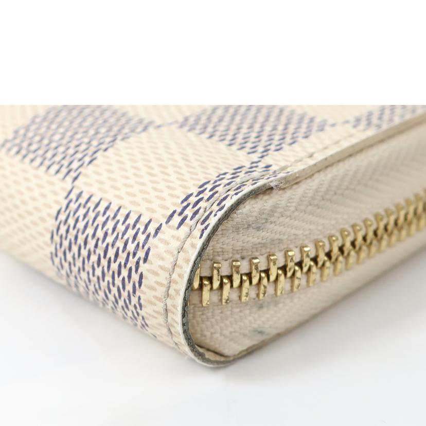 ＬＯＵＩＳ　ＶＵＩＴＴＯＮ ルイ・ヴィトン/ジッピー　　ウォレット　ダミエ　アズール　長財布/N60019//CA3***/Bランク/65