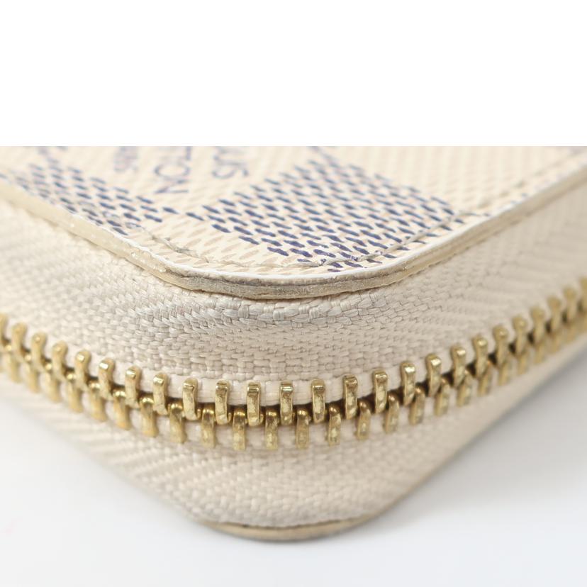 ＬＯＵＩＳ　ＶＵＩＴＴＯＮ ルイ・ヴィトン/ジッピー　　ウォレット　ダミエ　アズール　長財布/N60019//CA3***/Bランク/65