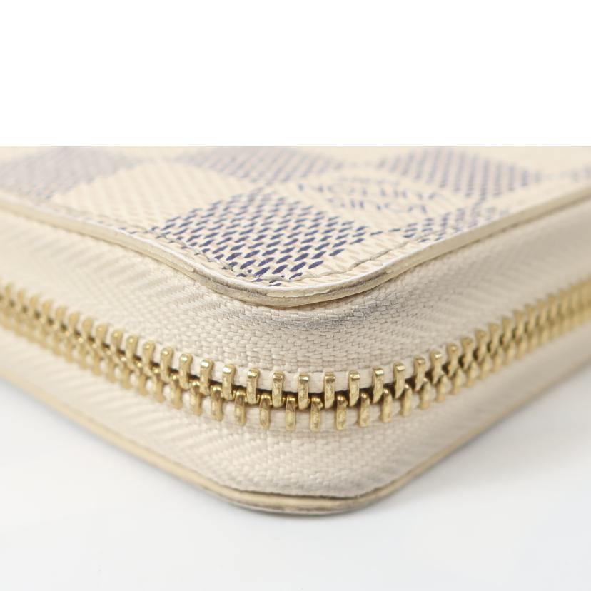 ＬＯＵＩＳ　ＶＵＩＴＴＯＮ ルイ・ヴィトン/ジッピー　　ウォレット　ダミエ　アズール　長財布/N60019//CA3***/Bランク/65