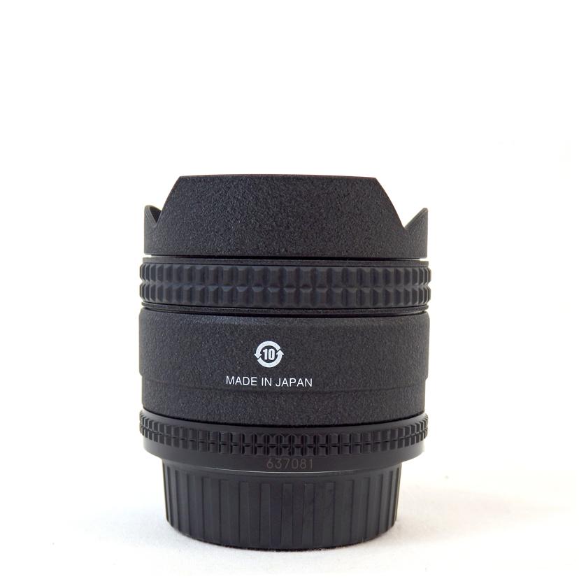 Ｎｉｋｏｎ ニコン/魚眼レンズ／ＡＦ　Ｆｉｓｈｅｙｅ　１６ｍｍ　ｆ２．８Ｄ/AF Fisheye 16mm f2.8D//637081/ABランク/72