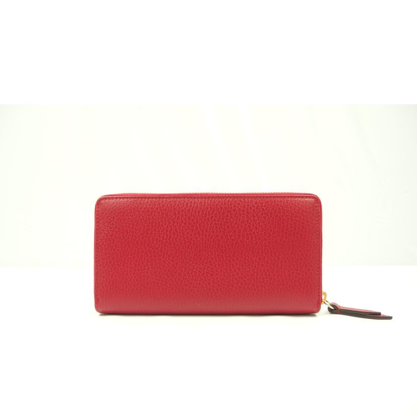 ＧＵＣＣＩ グッチ/ＧＧマンモートラウンドファスナー長財布／レッド/456117//584***/Aランク/83