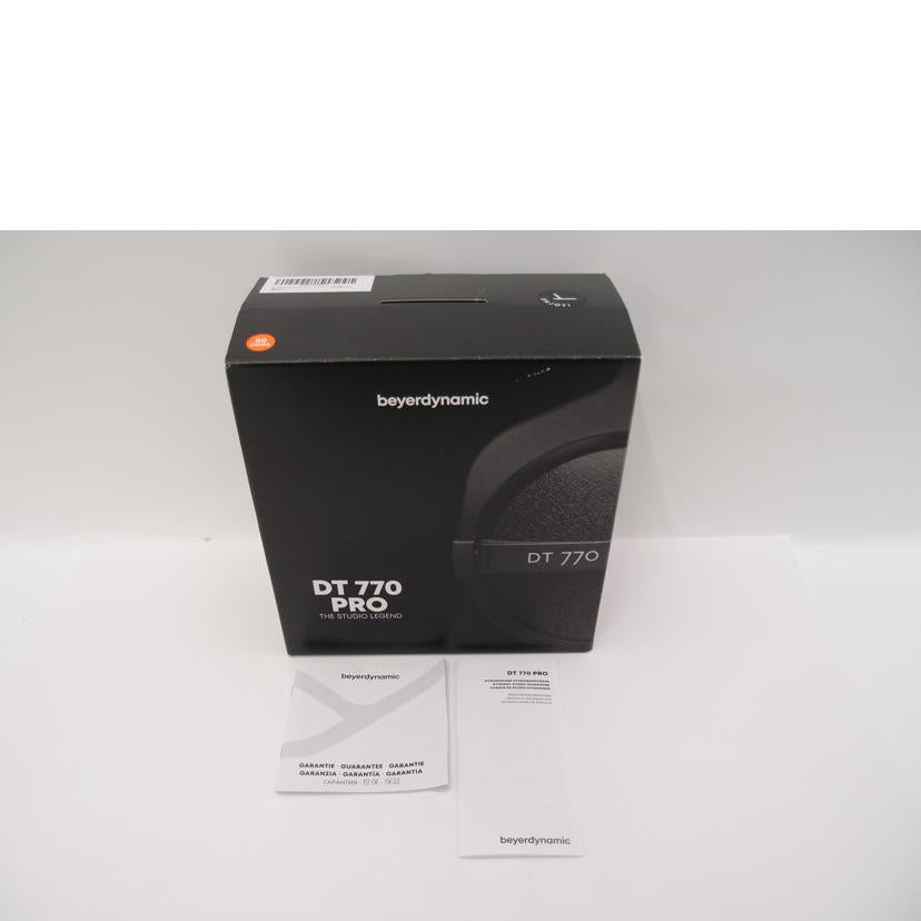 ｂｅｙｅｒｄｙｎａｍｉｃ ベイヤーダイナミック/モニターヘッドホン/DT 770 PRO//-/Bランク/69