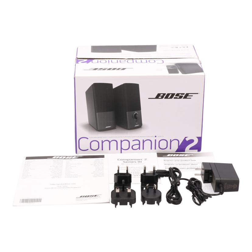 ＢＯＳＥ ボーズ/アンプ内蔵スピーカー／Ｃｏｍｐａｎｉｏｎ２　ＳｅｒｉｅｓＩＩＩ/354495-5100//060281Z13091491BE/Bランク/71