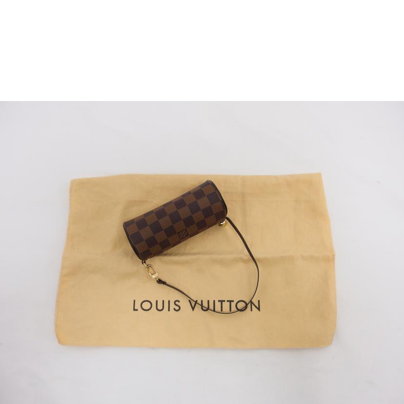 ＬＶ ルイ・ヴィトン ビトン ダミエ・エベヌ 市松模様 ブラウン 茶 ショルダーバッグ ハンドバッグ トートバッグ ブラウン メンズ レディース 定番 人気 斜め掛け 肩がけ/パピヨン３０／ダミエ／エベヌ/N51303//SP0***/ABランク/04